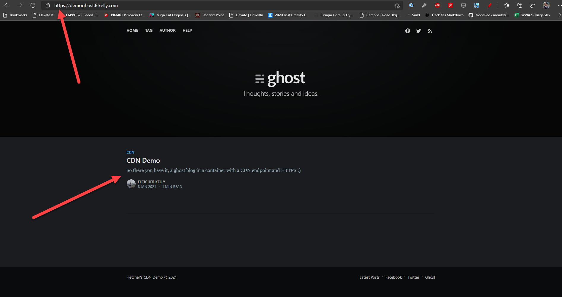 site with HTTPS Cert