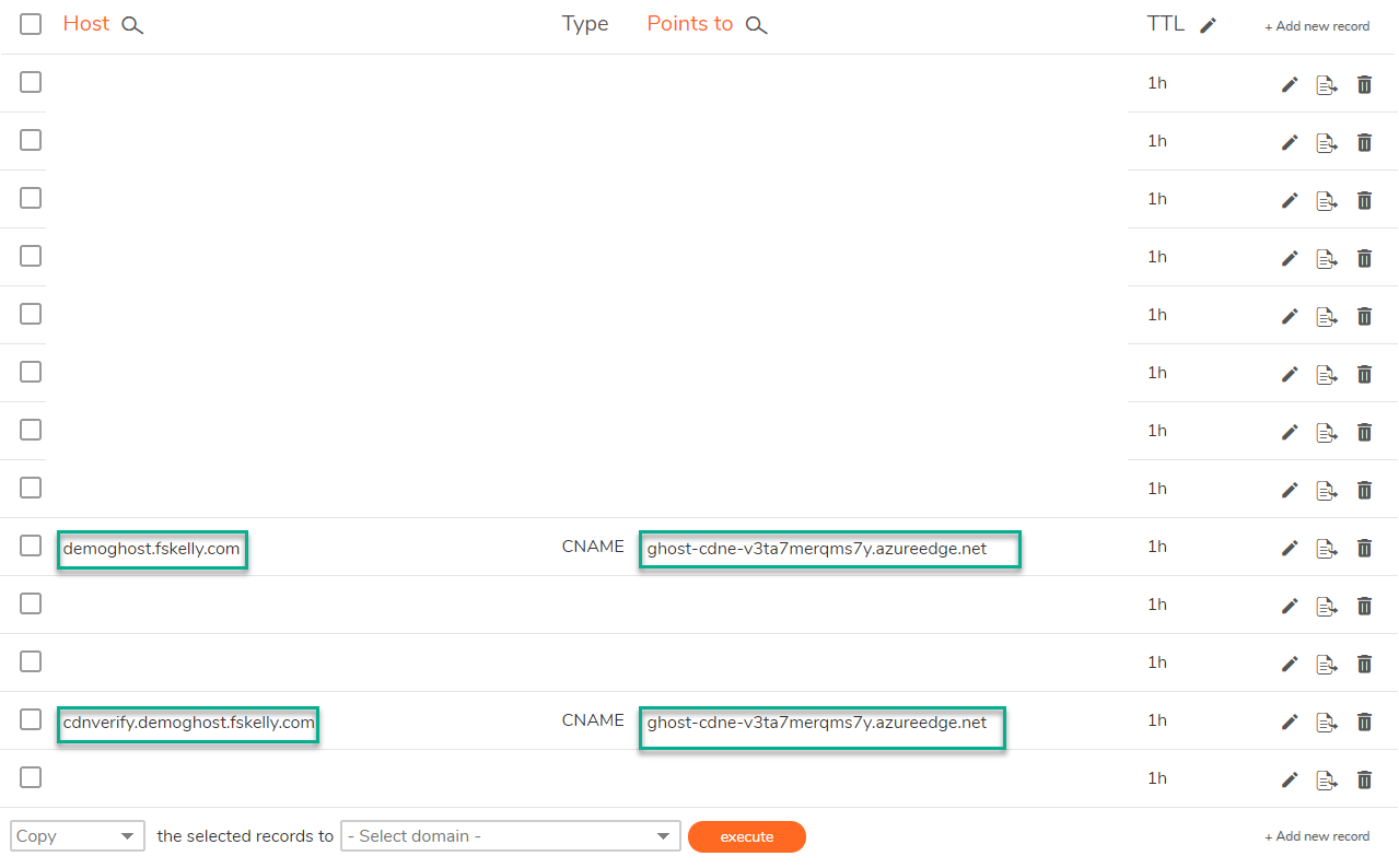 Required Verification Entries